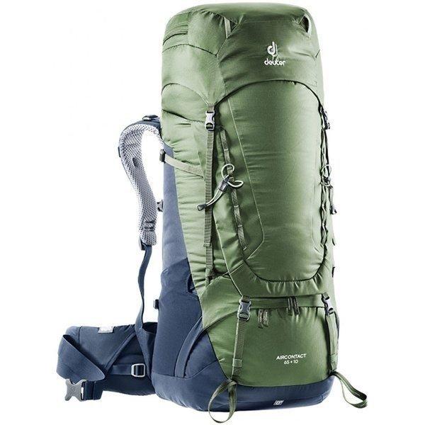 DEUTER ドイター エアコンタクト　65＋10　AIRCONTACT　65＋10 D3320519 カーキ×ネイビー