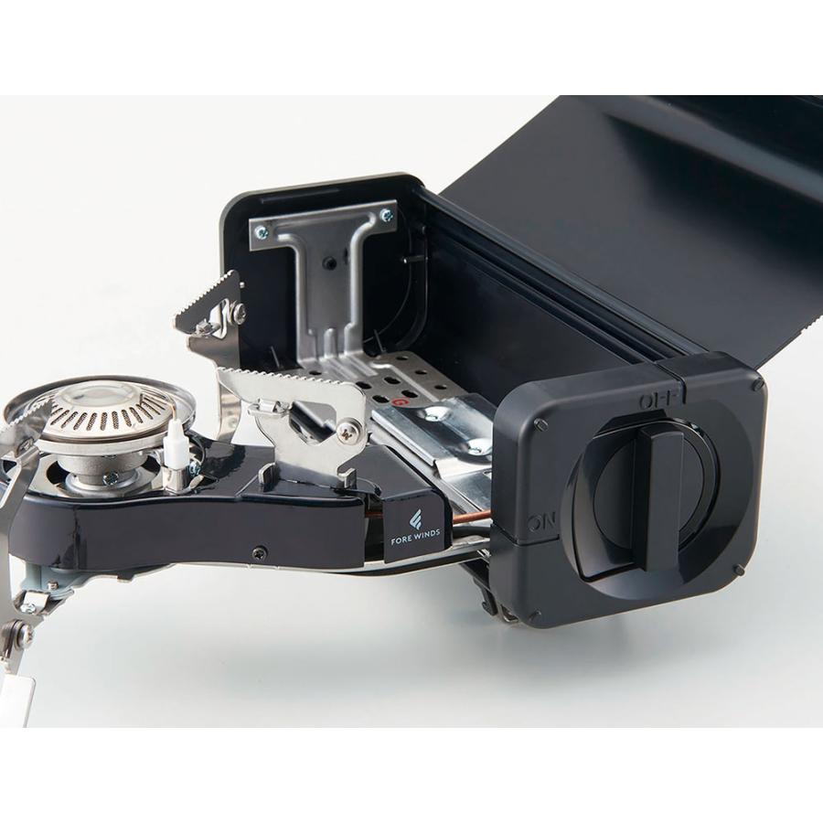 フォアウィンズ FORE WINDS フォールディングキャンプストーブ ブラック FOLDING CAMP STOVE BK カセットコンロ キャンプ バーベキュー 折りたたみ フォアウイ |  | 02