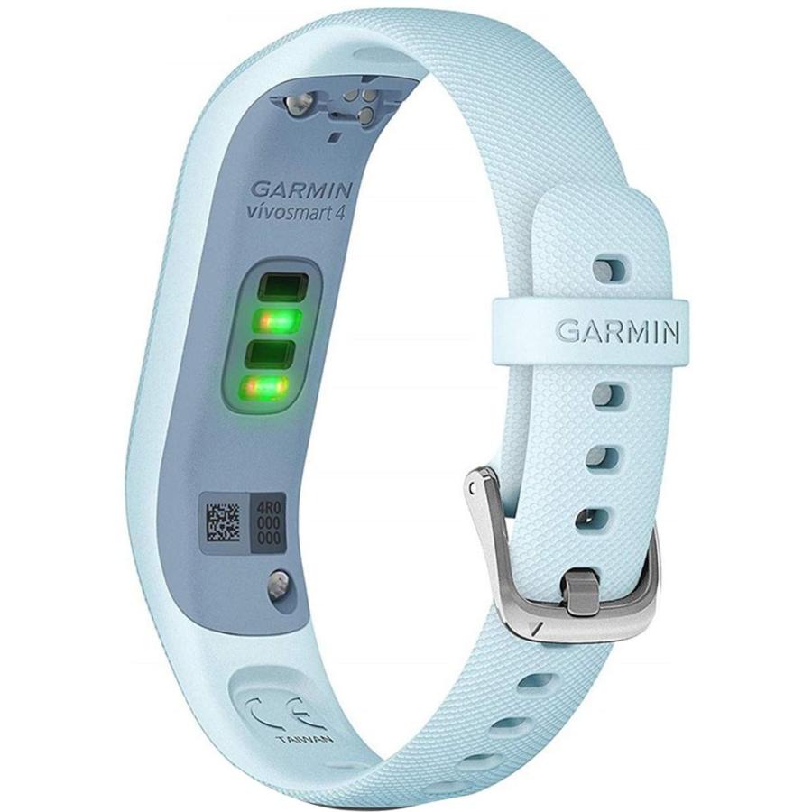 GARMIN ガーミン ライフログ　vivosmart4　Blue　Silver　レギュラー【日本正規品】 100199564｜e-lodge｜04