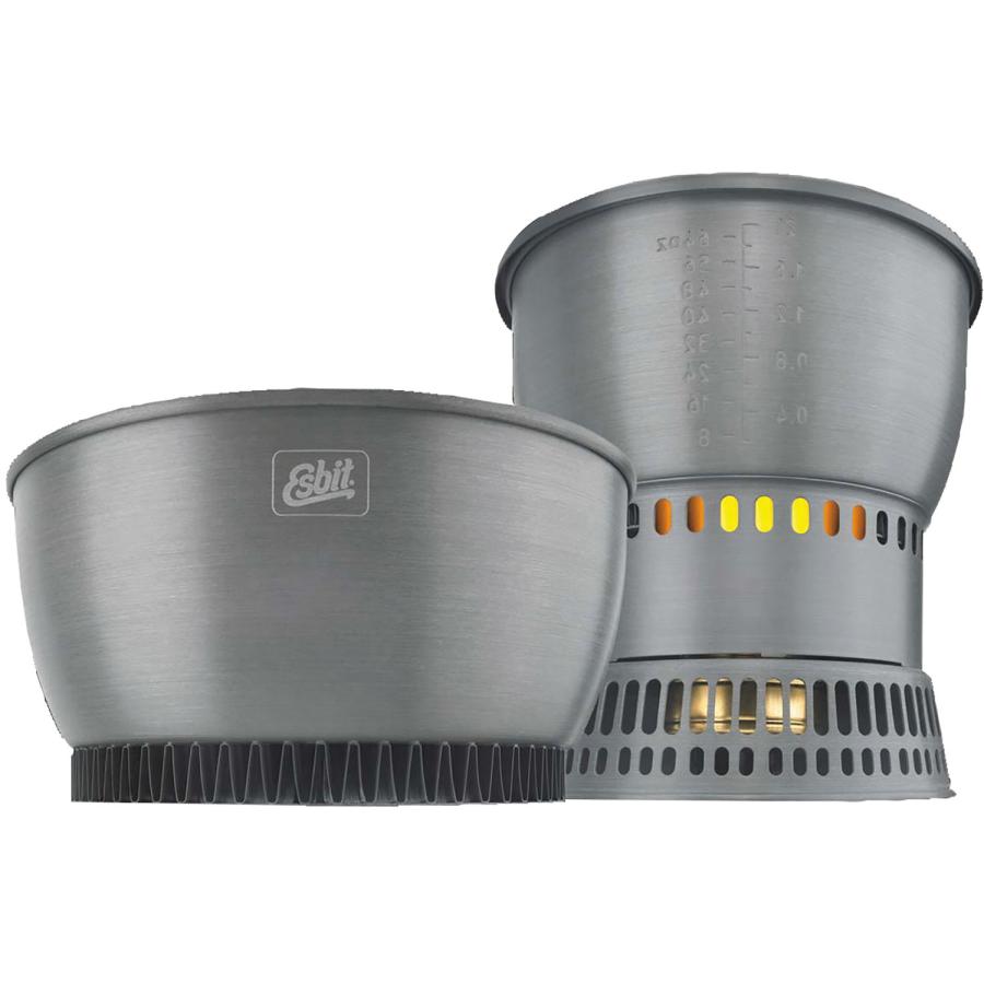 Esbit エスビット アウトドア アルミクックセット・アルコールバーナー付き キャンプ 調理グッズ キャンプ飯 BBQ ソロキャン グランピング 料理セット ESCS2350WN Esbit エスビット アルミクックセット・アルコールバーナー付き