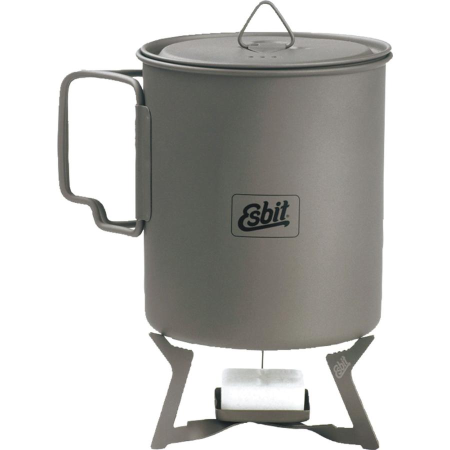 エスビット Esbit チタニュームストーブ 登山 キャンプ 湯沸かし 調理 防災 避難 緊急 台風対策  ESSTI115TI | エスビット | 04