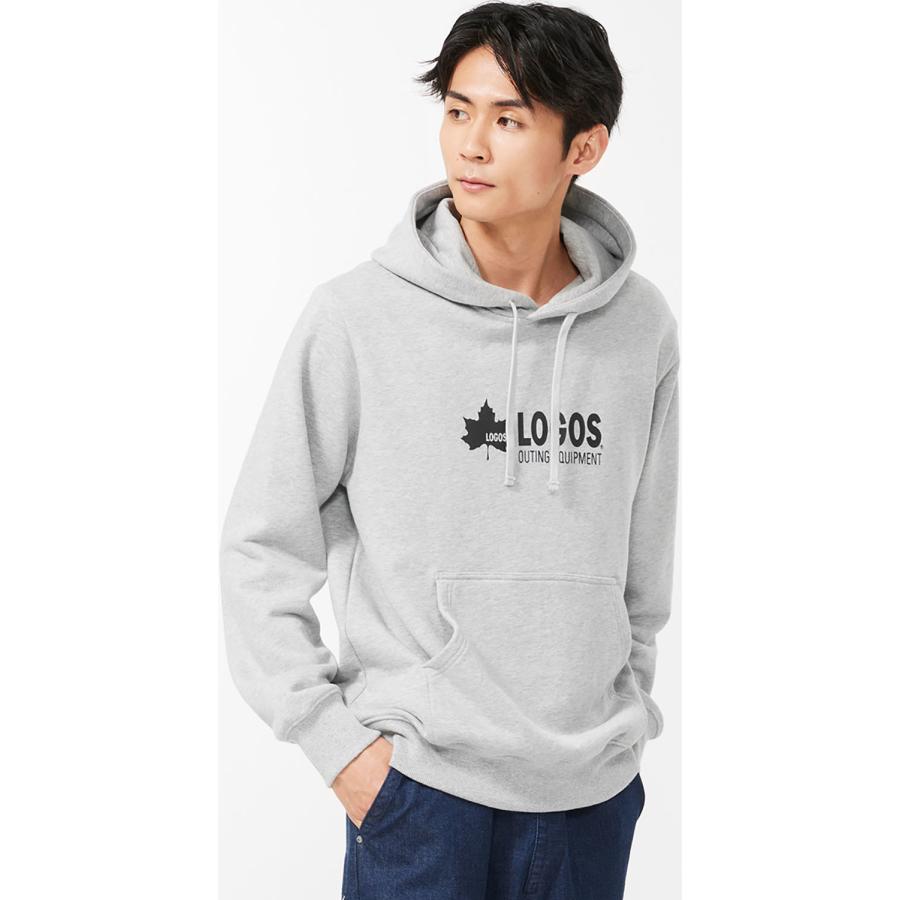 ロゴス LOGOS LOGOS パーカー #34210 杢グレー XL 34210231の画像
