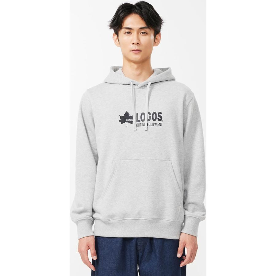 ロゴス LOGOS LOGOS パーカー #34210 杢グレー XL 34210231の画像