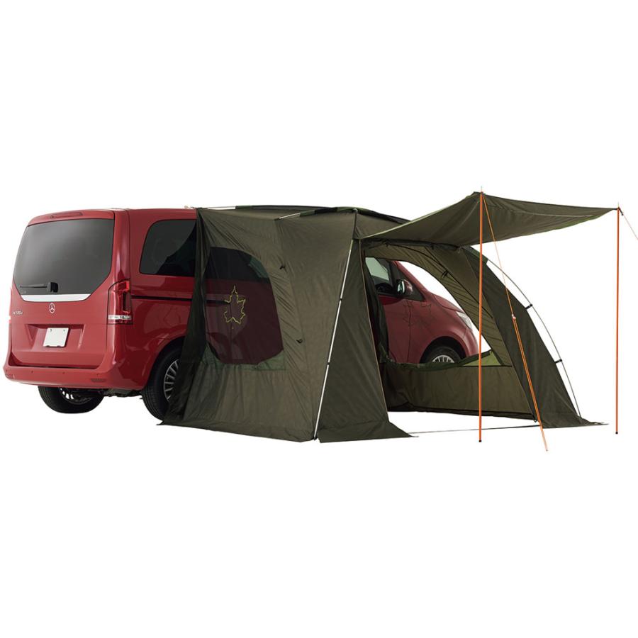ロゴス LOGOS アウトドア neos ALカーサイドオーニング—BB 車中泊 テント キャンプ 大型 軽量アルミフレーム 出入口3方向 マッドスカート付き 簡単組み立て 収納バッグ付き  71805055 LOGOS（ロゴス） LOGOS neos ALカーサイドオーニング―BB 車中泊 テント
