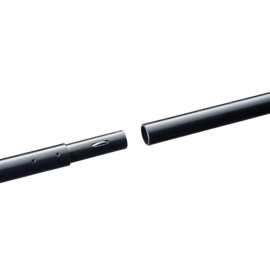 ロゴス LOGOS アウトドア アルブラックキャノピーポール180 2本セット テントアクセサリー パーツ タープ 4本継ぎ 3本継ぎ キャンプ  71909005 LOGOS（ロゴス） アルブラックキャノピーポール180 2本セット テント