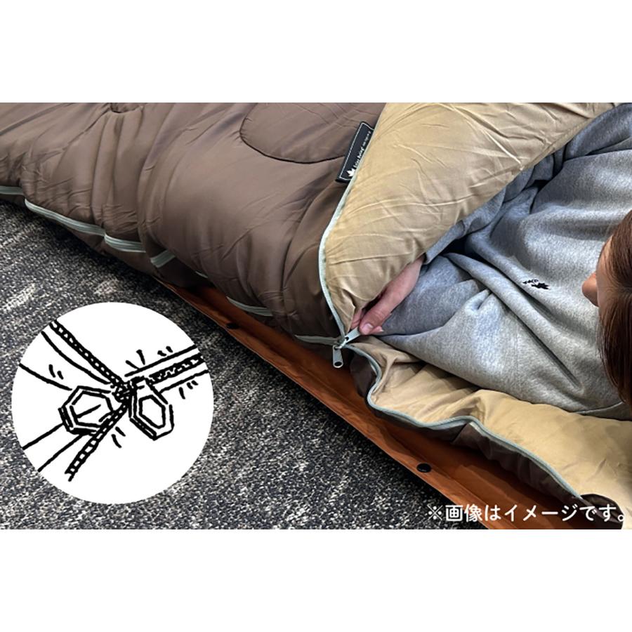 LOGOS（ロゴス） 丸洗いソフトタッチシュラフ・-4 寝袋 寝具 封筒型