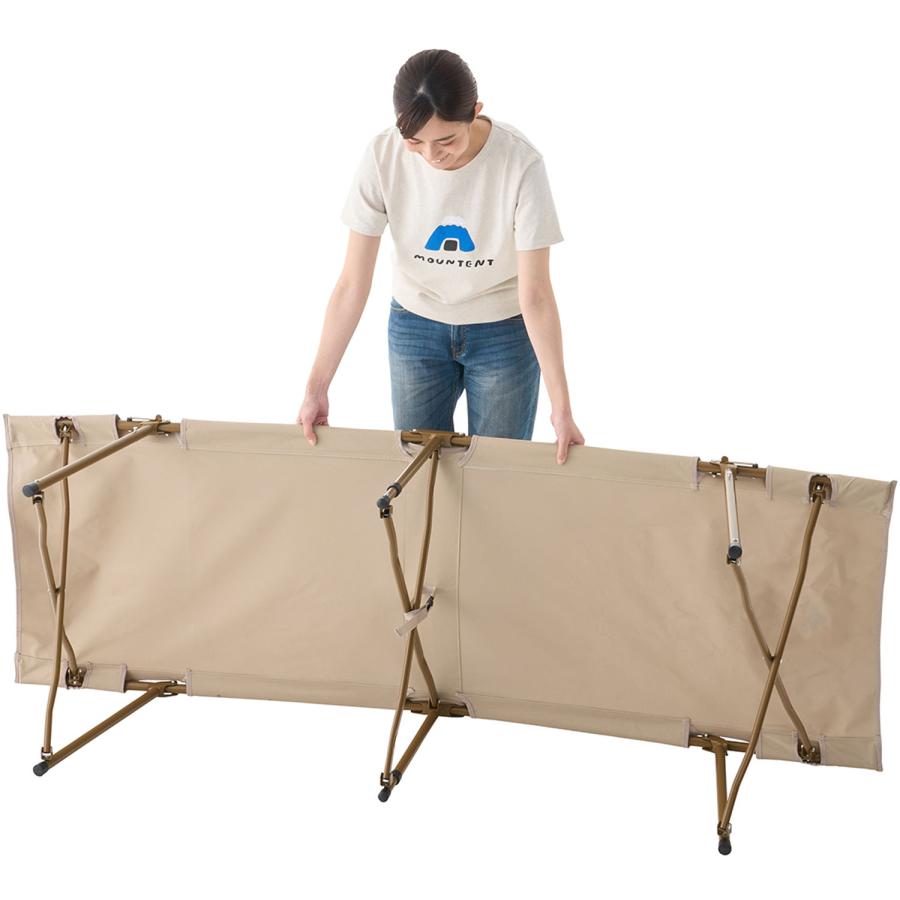 ロゴス LOGOS トラッドキャンバス Tradcanvas オートレッグコット SOLO キャンプ 登山 睡眠 快適 荷物置き パーツ レッグ コートパーツ ベッド 折りた | LOGOS | 05
