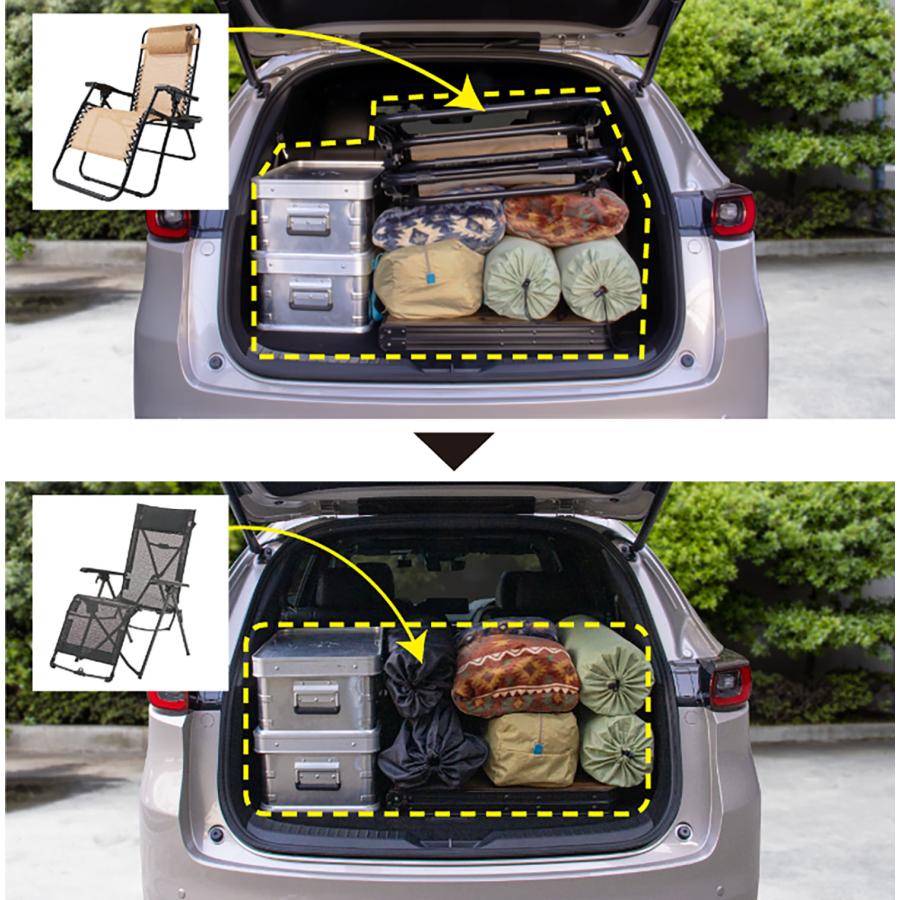 LOGOS（ロゴス） テスリンリクライナー コンパクト 椅子 キャンプ