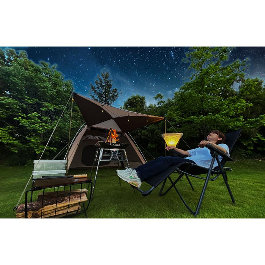 LOGOS（ロゴス） テスリンリクライナー コンパクト 椅子 キャンプ