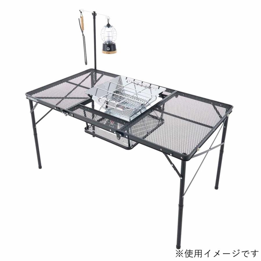 LOGOS（ロゴス） アイアンメッシュ 3FD BBQテーブル 13070-BC テーブル