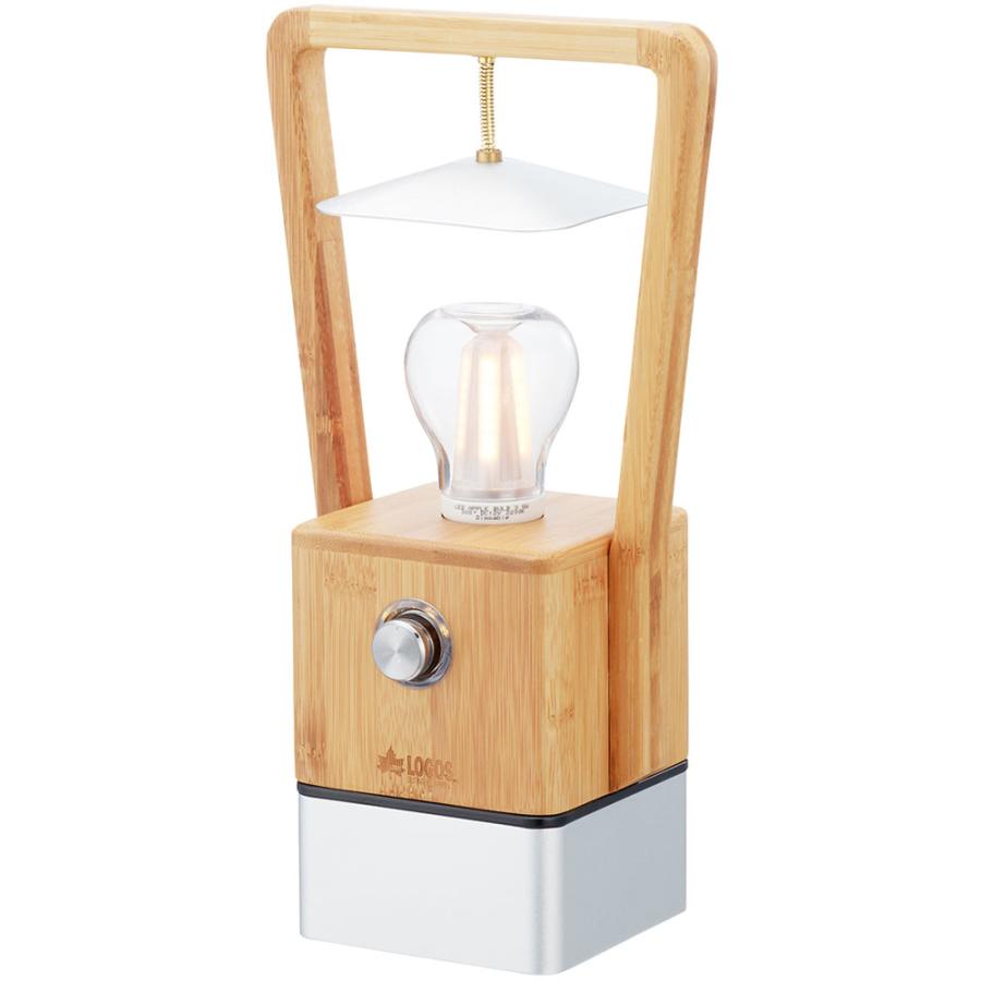 ロゴス LOGOS アウトドア Bamboo ゆらめき・かぐやランタン LED ライト ランタン 照明USB充電式 バッテリー キャンプ BBQ バーベキュー 停電対策 災害対策 防災  74175017 LOGOS（ロゴス） LOGOS Bamboo ゆらめき・かぐやランタン LED ライト