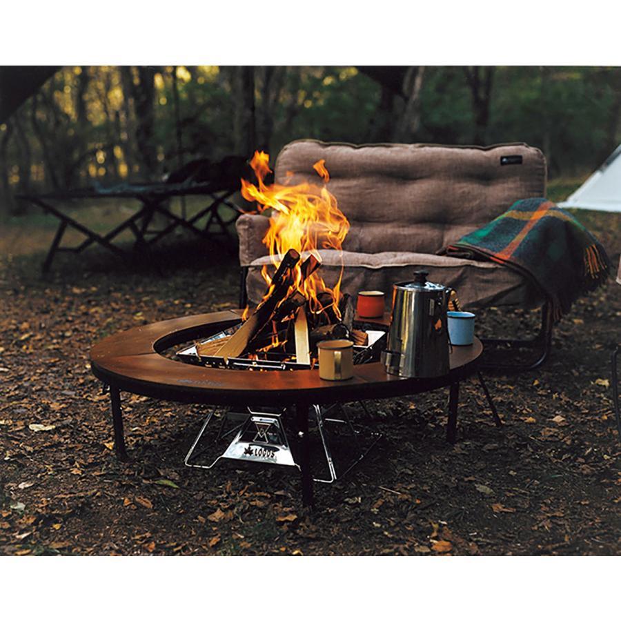 LOGOS（ロゴス） アイアンウッド囲炉裏サークルテーブル L