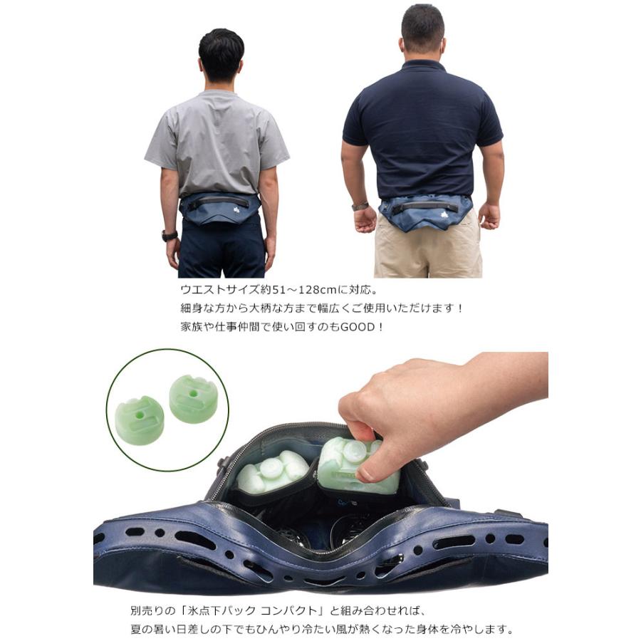 LOGOS（ロゴス） 野電 ボディエアコン Vツインクール ベルト式エアコン