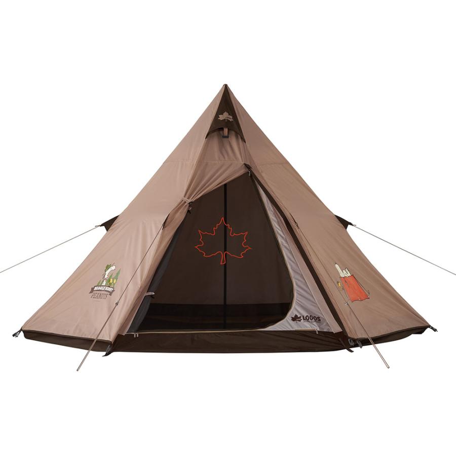 最終値下げ！【極美品】LOGOS ロゴスTepee300-BB ワンポールテント LOGOS（ロゴス） LOGOS SNOOPY Tepee テントーBB スヌーピー ワン