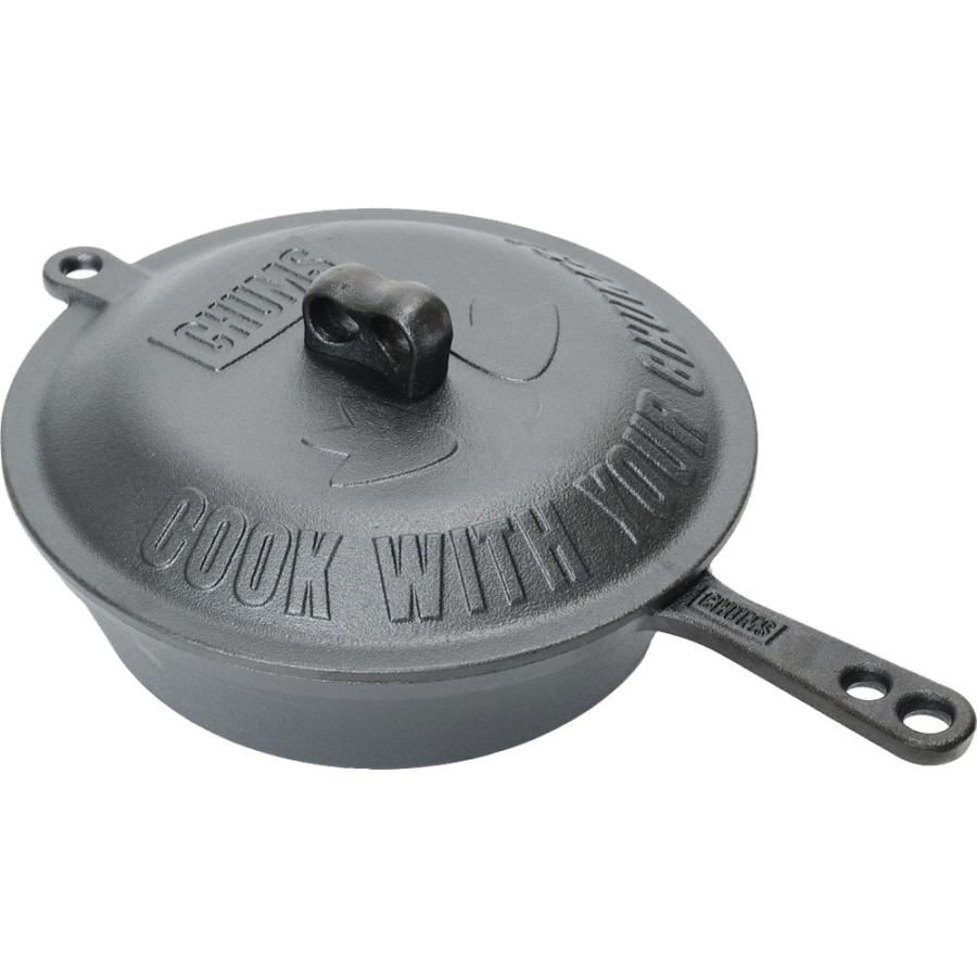 チャムス CHUMS ブービー スキレット ウィズ リッド 10インチ Booby Skillet with Lid 10 inch