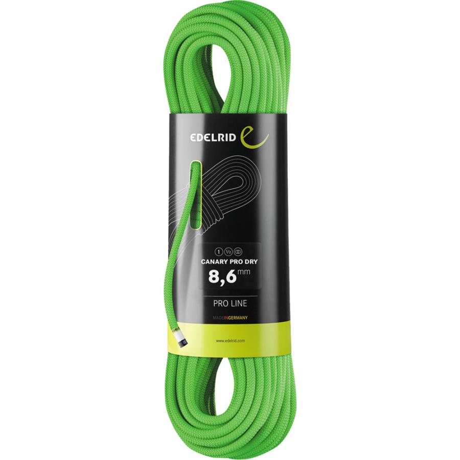 エーデルリッド EDELRID カナリープロドライ 70m Canary Pro Dry