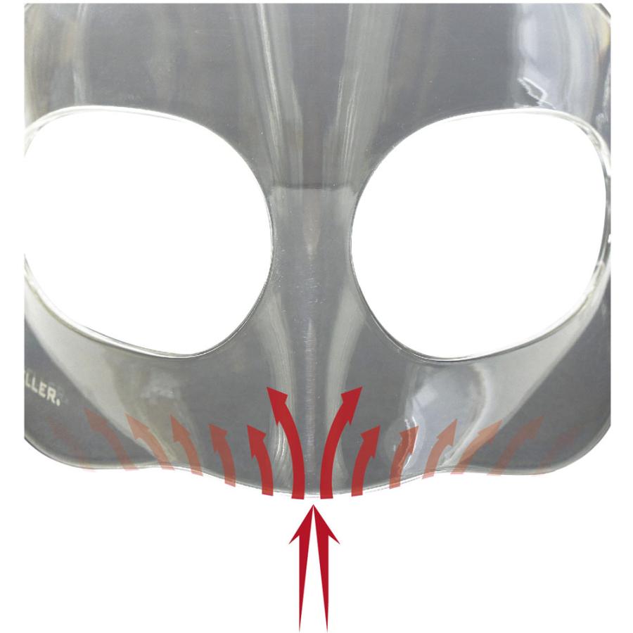 ミューラー フェイスガード　新品未使用　品番84457 Amazon | ミューラー(Mueller) フェイスガード 84457 クリアー