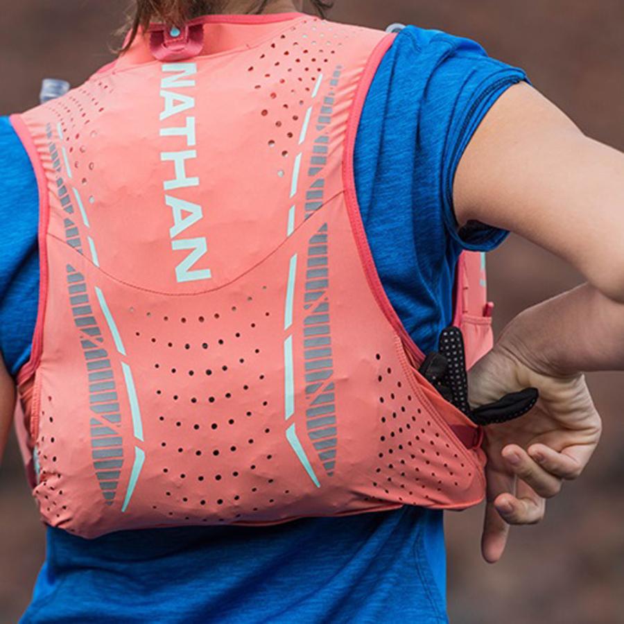 ネイサン NATHAN Hydration VaporHowe 4L レースベスト レディース ウィメンズ 女性 軽量 通気性 ポケット ランニング マラソン トレーニング トレイ_4
