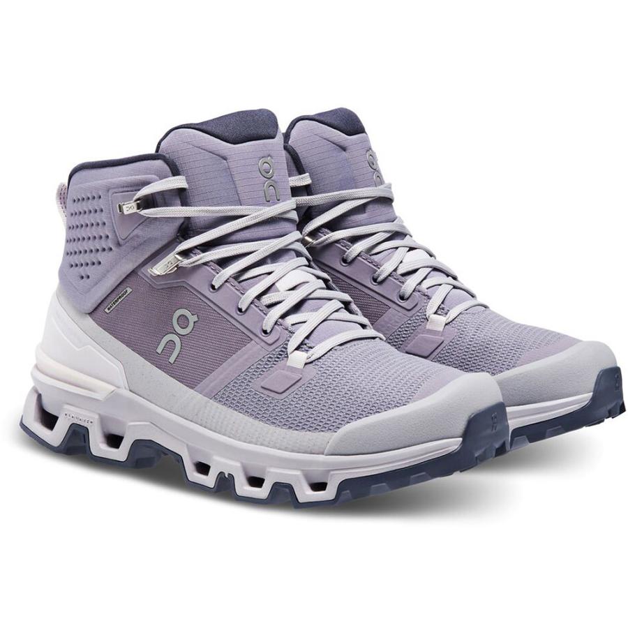 オン On クラウドロック2 ウォータープルーフ レディース Cloudrock 2 Waterproof SHARK／FADE 防水 レイン