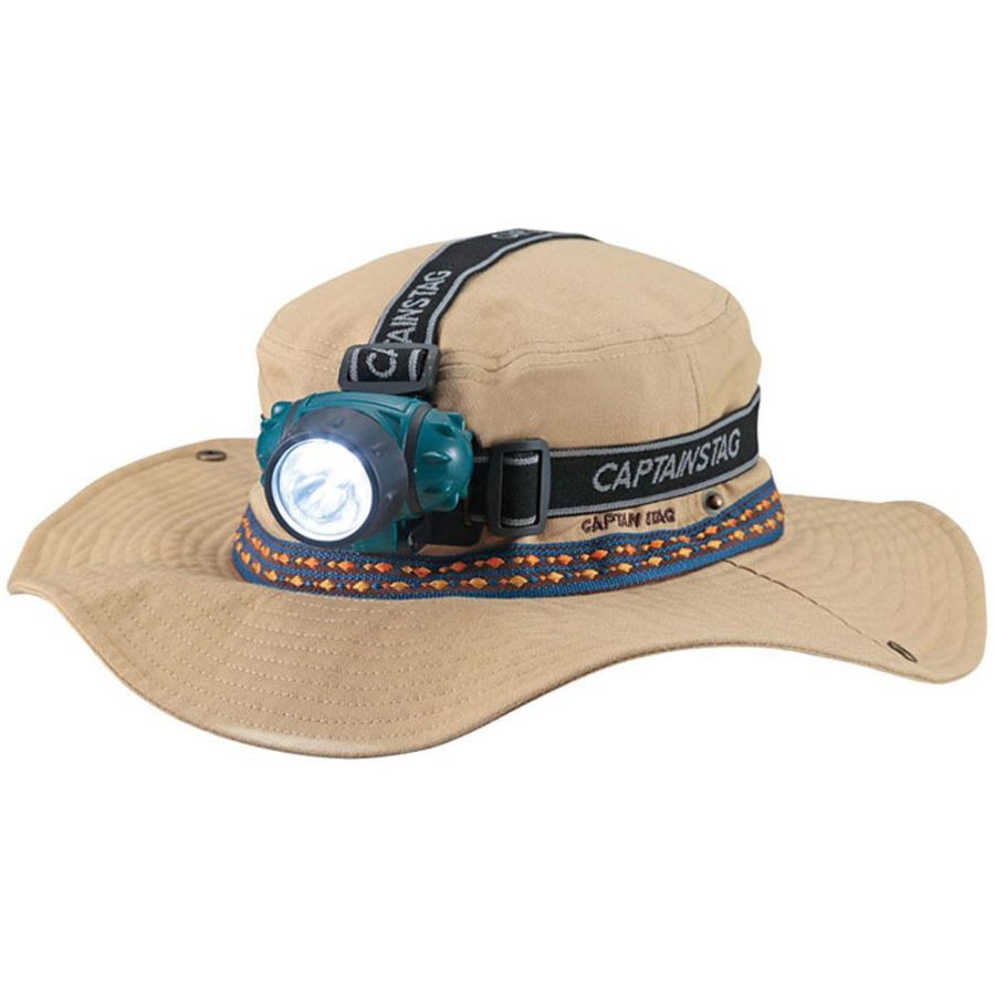 CAPTAIN STAG キャプテンスタッグ NEWフォグ 3LED+1Xenonヘッドライト UK−4021 ヘッドランプ 照明 ライト |登山用品ロッジ|01