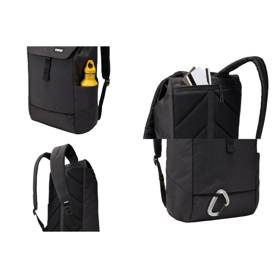 スーリー THULE バックパック 16リットル ブラック Lithos Backpack