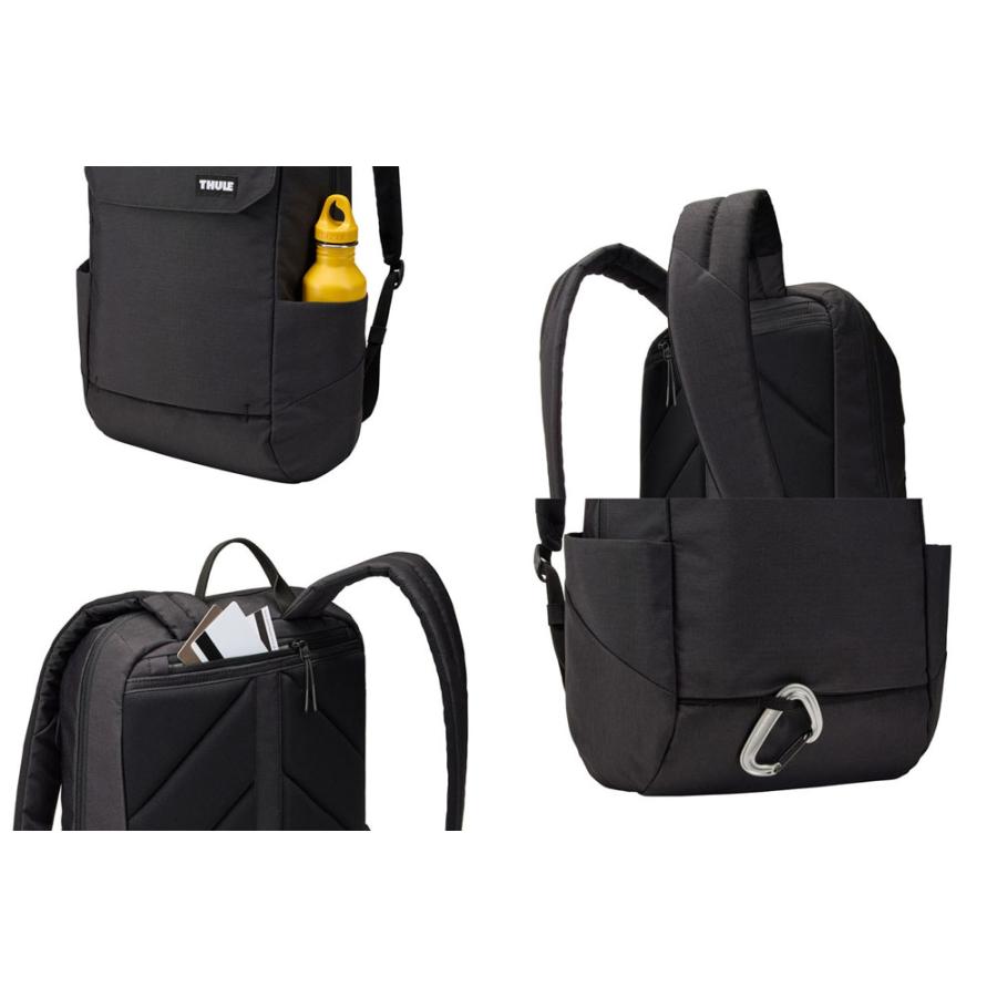 スーリー THULE バックパック 20リットル ブラック Lithos Backpack