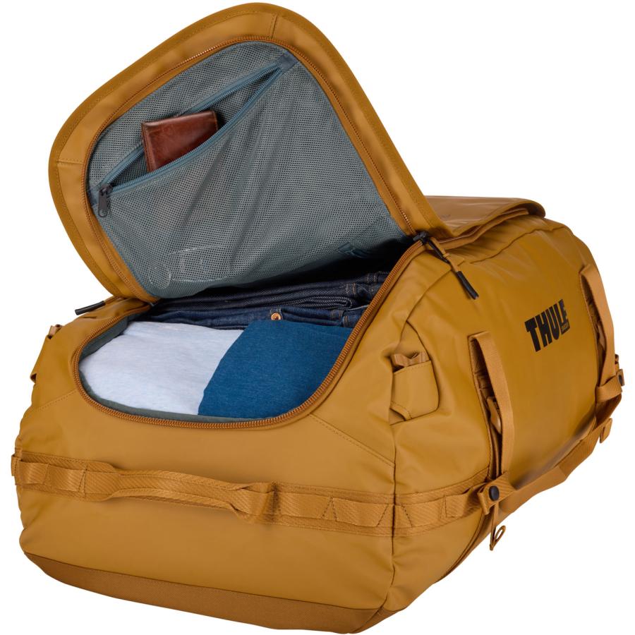 Y*i様 新品未使用　Thule Chasm Duffel 90L Golden THULE（スーリー） THULE Thule Chasm Duffel 90L Golden ダッフル