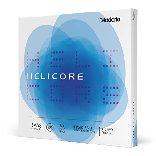 DAddario ダダリオ ウッドベース (コントラバス) 弦 Helicore Pizzicato セット HP610 3/4H Heavy Tens