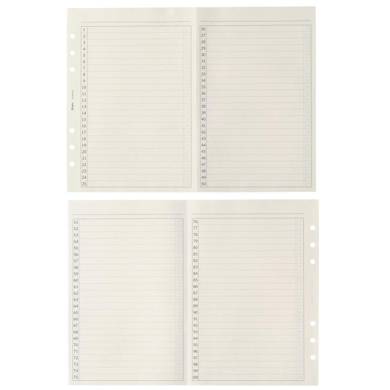 Bindex（バインデックス） チェックリスト システム手帳 リフィル