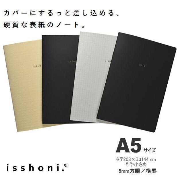 isshoni. A5サイズノート　ノートカバーや手帳に収まるやや小さめのノート｜e-maejimu