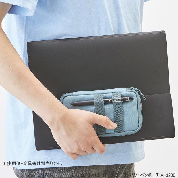 SFJ×LIHIT LAB. コンパクトペンポーチ　ペンケース 薄型　大容量　使いやすい |  | 03