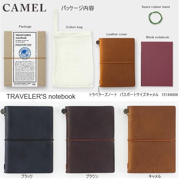 トラベラーズノート　パスポートサイズ　スターターキッド/TRAVELER'S Notebook｜e-maejimu｜04