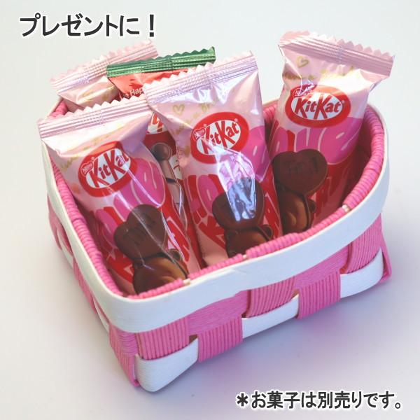 ミニバスケット　ハンドメイドクラフトバンド 手芸用紙バンド ハート型バスケット トライアルキット クラフト