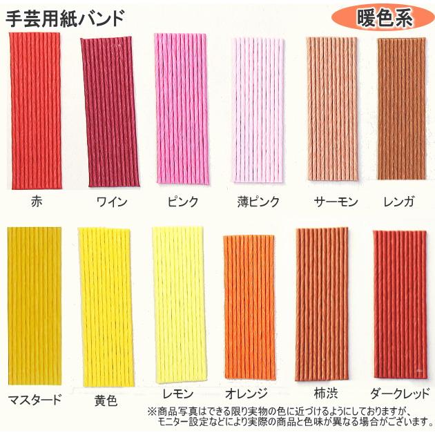 ミニかご 紙バンド トライアルキット 手芸用紙ばんど クラフトバンド+