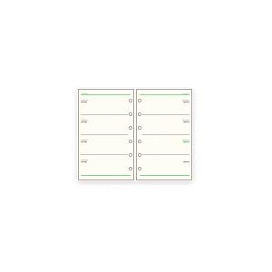 システム手帳 リフィル ミニ6穴 フリーウィクリースケジュールA ダ