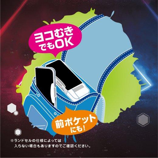 えんぴつチェック両面筆入れ 小学校 男子におすすめの筆箱 黒