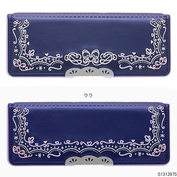 コンパクト筆入 ヨコピタ 刺繍 おしゃれ 小学生 女の子 箱型