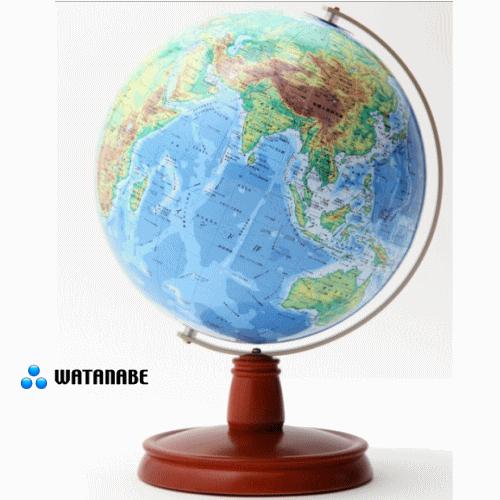 地球儀（地勢）