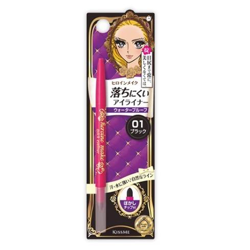 アイライナー ヒロインメイク クイックアイライナー N 01ブラック コスメ | ヒロインメイク