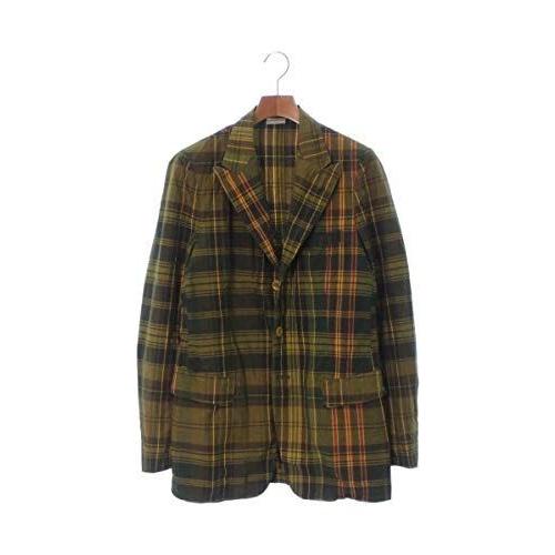 ランキング入賞商品 Dries Van Noten ドリスヴァンノッテン テーラードジャケット メンズ 緑系x黄