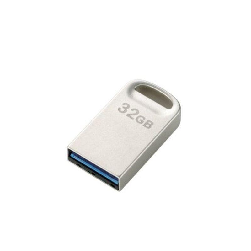 安価 エレコム USBメモリ MF-SU332GSV シルバー 超小型 USB3.0 32GB USBメモリ