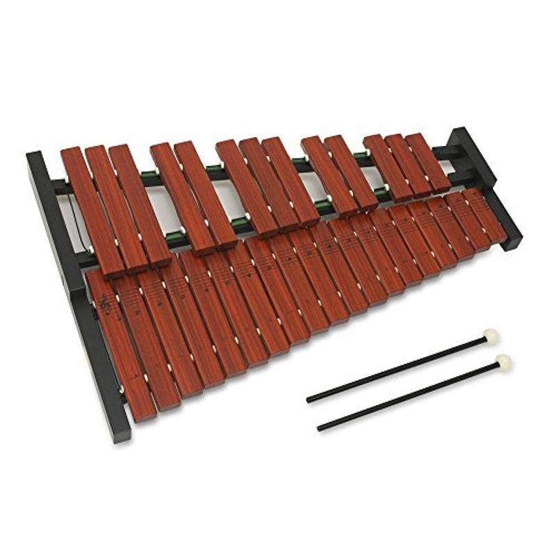 定番入荷 木琴 卓上木琴 マレット付き - 打楽器