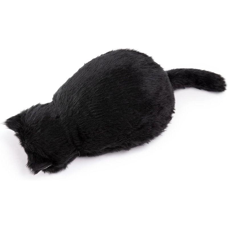 MeowEver ミャウエバー クッション まるでほんものの猫のような クッション型疑似ペット 黒 MeowEver 黒 KUE9902427482(9536円)