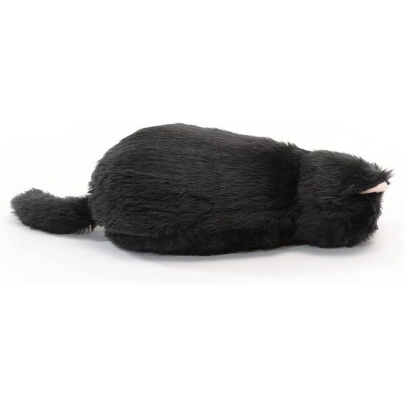 MeowEver ミャウエバー クッション まるでほんものの猫のような クッション型疑似ペット 黒 MeowEver 黒 KUE9902427482(9536円)