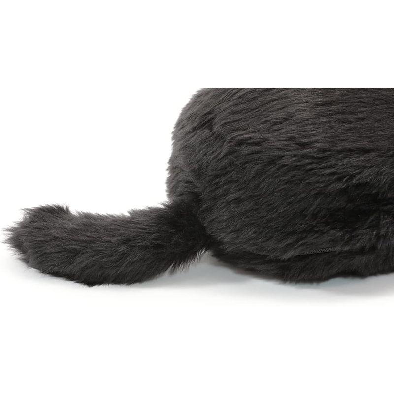 MeowEver ミャウエバー クッション まるでほんものの猫のような クッション型疑似ペット 黒 MeowEver 黒 KUE9902427482(9536円)