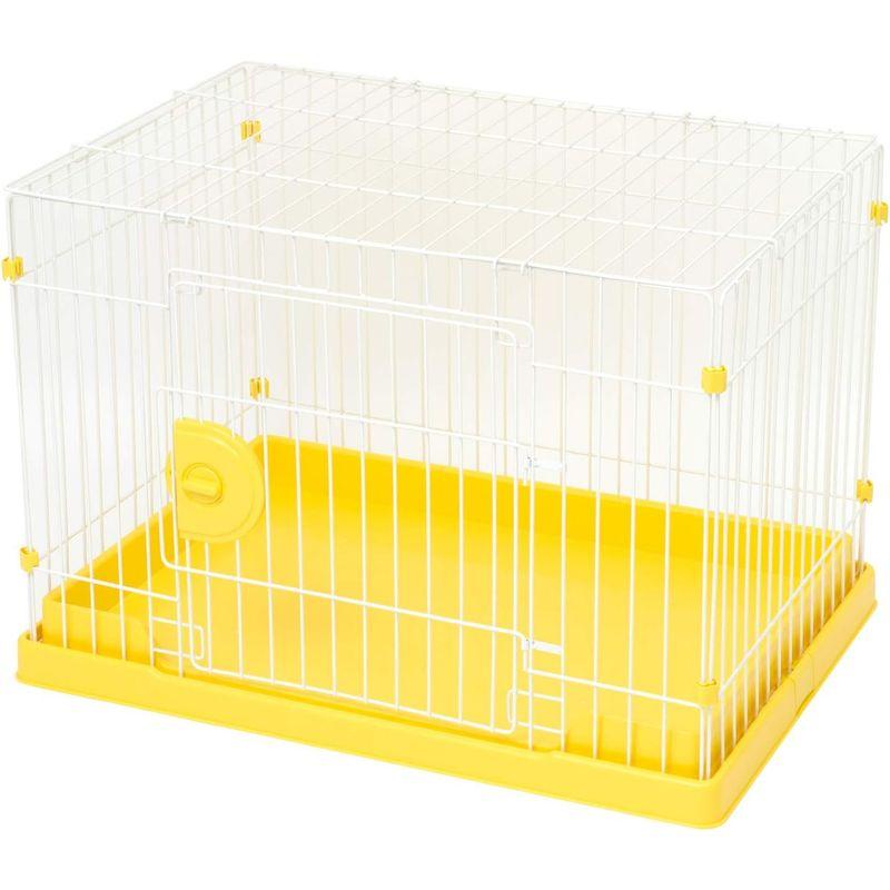 コーナン オリジナル ハニーイエローゲージ 天井ネット付 イエロー ペット用品、生き物 犬用品 犬小屋、屋外サークル G1025572248(9877円)