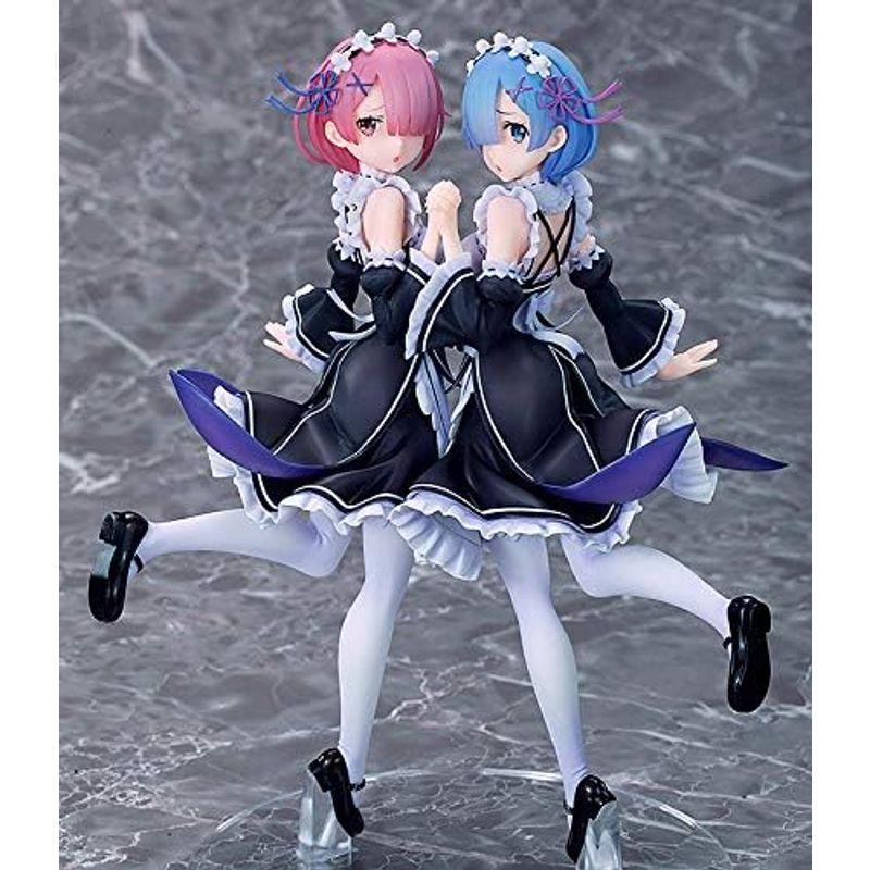 Re:ゼロから始める異世界生活 レム&ラム Twins Ver. 1/7スケール PVC製 塗装済み完成品フィギュア Re:ゼロから始める異世界生活 塗装済み完成品フィギュア
