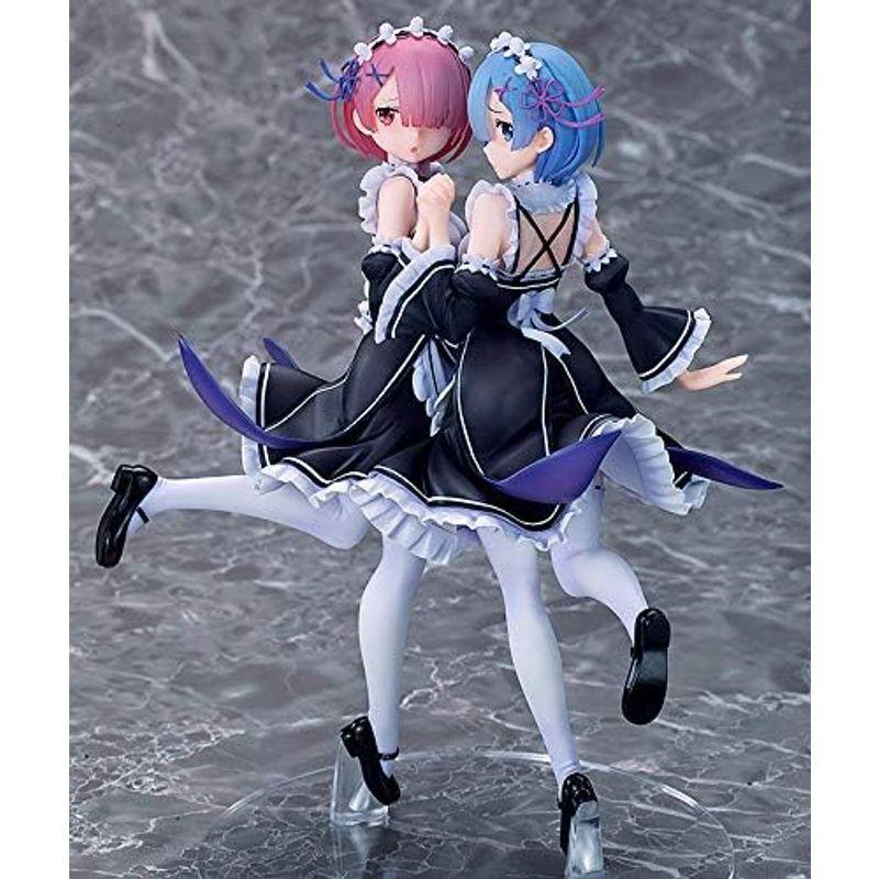 Re:ゼロから始める異世界生活 レム&ラム Twins Ver. 1/7スケール PVC製 塗装済み完成品フィギュア Re:ゼロから始める異世界生活 塗装済み完成品フィギュア