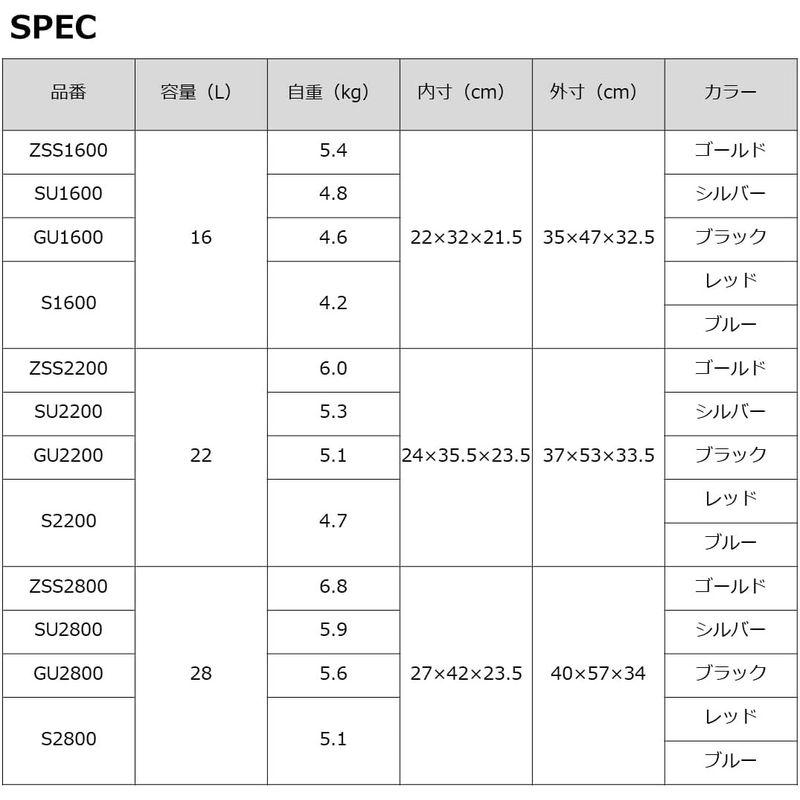 ダイワ(DAIWA) クーラーボックス/6面真空 プロバイザーREX(レックス) ZSS2800 ゴールド ダイワ(DAIWA) ゴールド