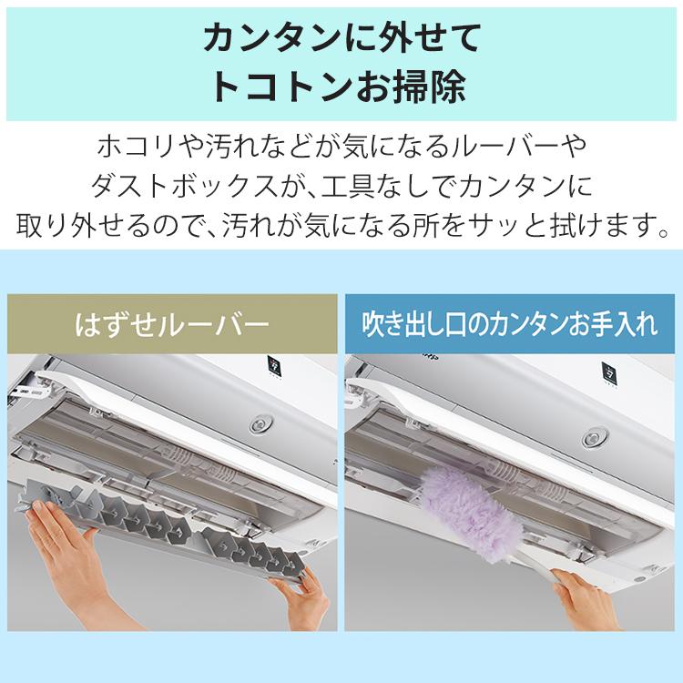 プラズマクラスター 標準取付工事費込 エアコン おもに14畳 シャープ